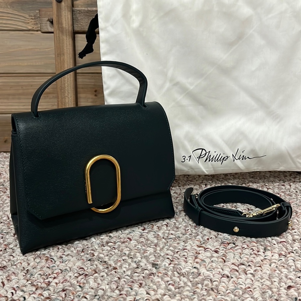 3.1 Phillip Lim mini Alix satchel bag - Petrol